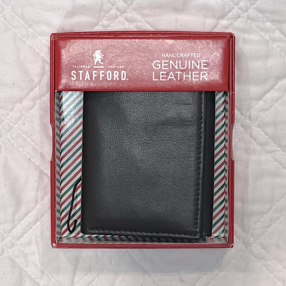 Stanford Genuine Leather Wallet, Brown